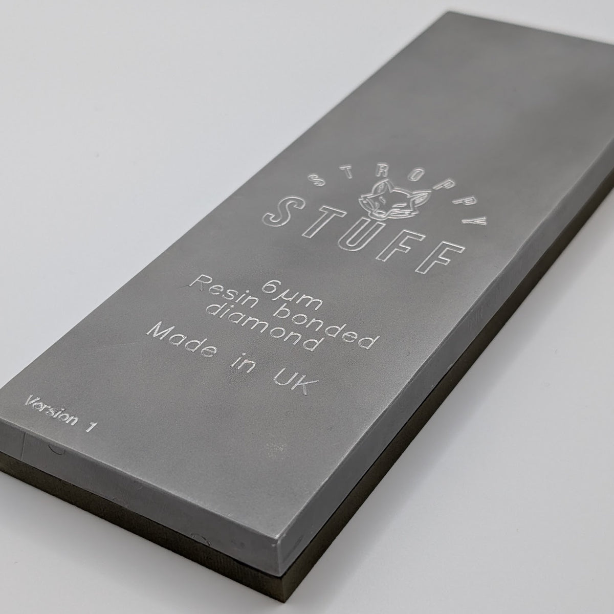 6 Micron Resin Bonded Sharpening Stone - Pre Production Model - Version 1