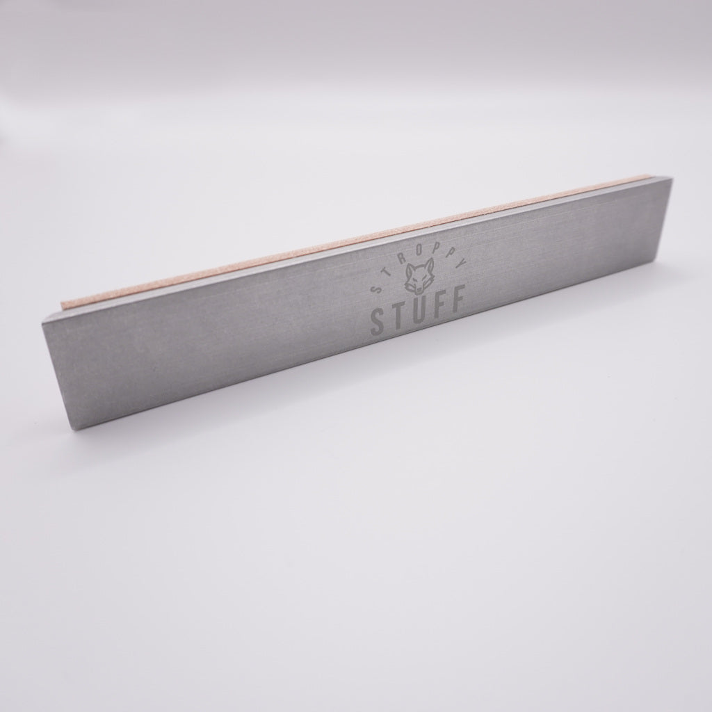 6" x 1" Leather strop for sharpening systems
