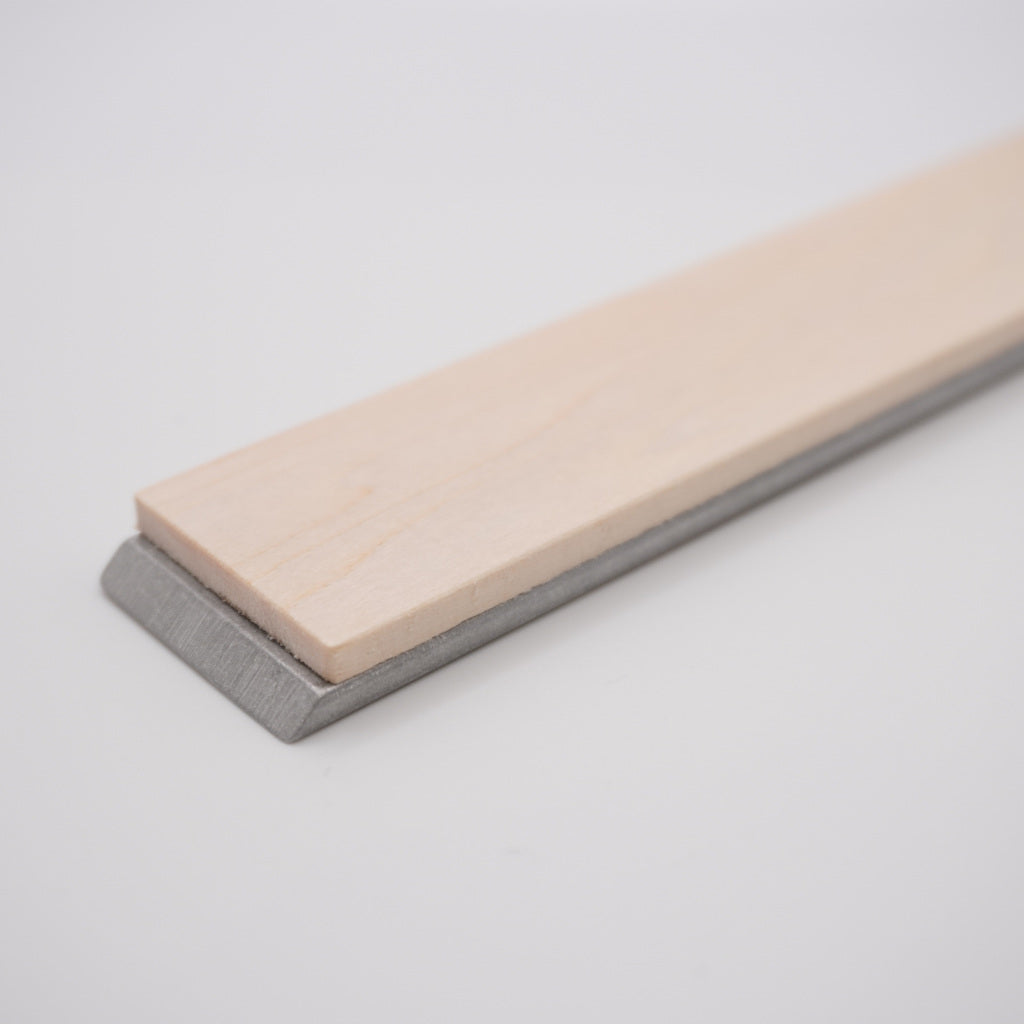 6" x 1" Basswood strop for sharpening systems