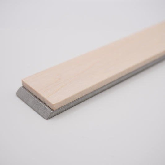 6" x 1" Basswood strop for sharpening systems